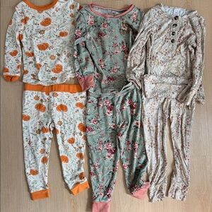 Fall toddler 2T pajamas